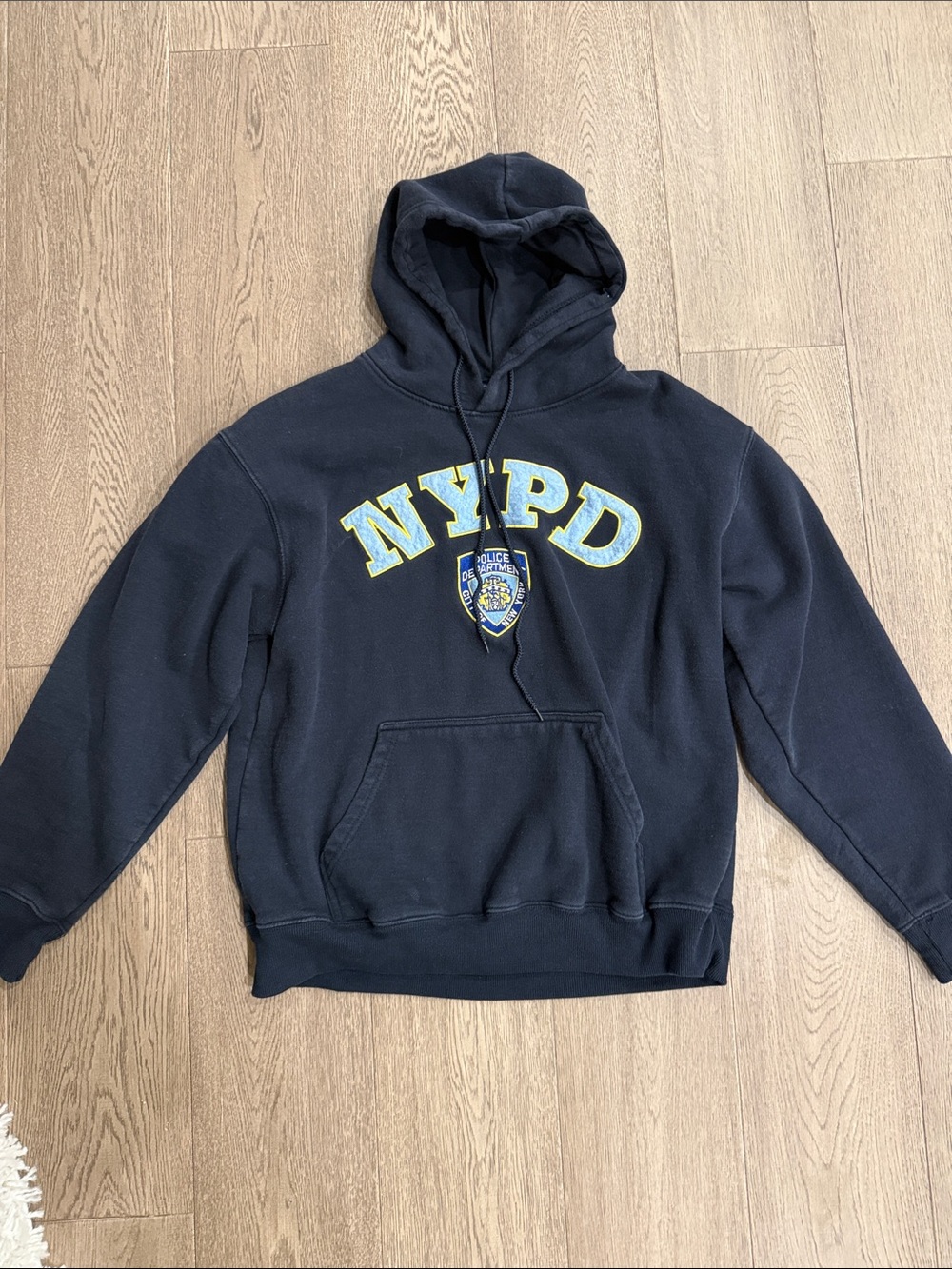 NYPD Navy Blue Pullover Hoodie